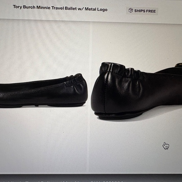 Tory Burch® Minnie Travel Ballet w/ Metal Logo flat - Picture 4 of 12